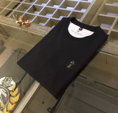 Bc家胖哥哥福音2590夏季新品 秒杀一切版本！经典时尚百搭圆领短袖 胸前精美刺绣Logo设计！订制桑蚕丝天丝超柔软面料 男人的衣柜都少不了基础打底衫 随时随地