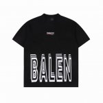 Balenciaga 巴黎世家 Blcg 25Ss波浪纹可乐重叠大Logo印花短袖T恤 Size:Xs-L