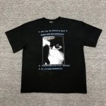 顶级版本Erd忧郁的富二代现静谧之眼水洗柔软水洗做旧单缝线圆领短袖 忧郁的富二代 来自备受关注的小众高端时装品牌Erd 忧郁的富二代 Clean Fit风格 e