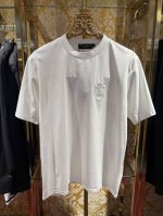 2025 Ss最新款T恤 Dg圆领刺绣款 230克纯棉御品棉订织订染 不是市场的双纱面料 区别市场货 手感特别柔软夏天穿非常舒服 简单时尚永不过时 上身超好看
