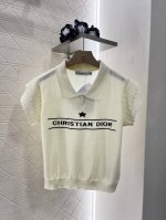 dio*新品 花边针织上衣