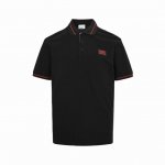 burberry 巴宝莉 25Ss 胸口方标字母Polo短袖 衣领为双系统提花定织扁机制成，有弹性，不变形，衣服全部原生布捆边，前胸双层面筒，无明线，无散口，袖