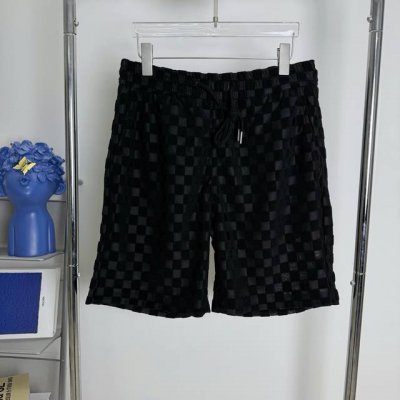 039 当天到货 现货现配 Louis Vuitton 路易威登棋盘格子提花毛巾绒短裤 原版面料、高版本、高品质； 定制全棉毛巾面料满印提花，质感舒适度都是拉满