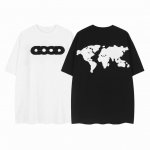 白底细节图 款号 9046-高端品质 25夏季最新款Good毛巾刺绣地图短袖 颜色 黑 白 尺码 S-Xl