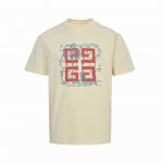 givenchy 纪梵希 25Ss Tomo联名刺绣印花短袖 采用进口印花工艺绣花 工艺极其复杂 采用高端冰感索罗娜面料，上身效果宽松休闲，三标齐全 ，男女同款