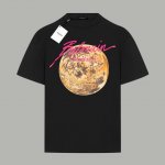 90 Balmain/巴尔曼 《官网同款 秀款限定地球Logo字母》 双纱纯棉短袖 -【280G双纱纯棉顶级面料 手感柔软 百分百纯棉独家出货 定染硫化黑无尘处