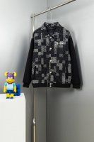 款号 60777 p360 lv2025Ss蛇年走秀款棒球服外套夹克 订购原版开模 历时一个月终于出货了，简直太爱了 上身真的超级帅。抖音某博主讲今年Lv 新出