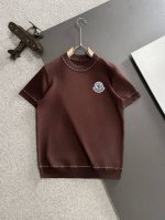 隔天出货 高版本 Moncler 蒙口 25Ss春夏新款高定T恤 意大利进口机器制造 真正做到顶奢高品质 闭眼入的款 精梳重磅的面料 高强度高克重面料掂起来手感