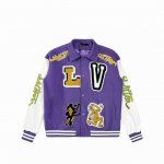 顶级品质 Louis Vuitton 路易威登 Fw23紫色青蛙王子卡通刺绣棒球服 路易威登Louis Vuitton Lv 22年秋冬单品 人气王！ 自1月份