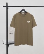 顶级版本.官网品质 Dior迪奥 Cd字母经典刺绣短袖T恤 采用原板独家定制280克32支双纱纯棉面料质感非常柔软舒服 100%区别市场的顶级面料 不缩水 不变