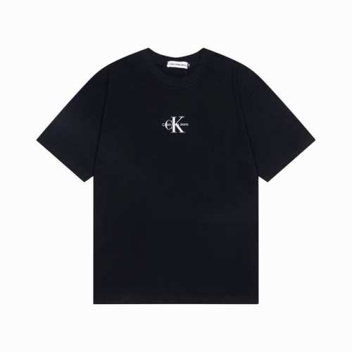 上新 款号B12 跑量天花板 Ck新款胸前字母背后大标字母男女同款必备热门单品 网红搭配-海外订购大标质量升级！高达280克纯棉料子透气舒服-男女同款-小红书热
