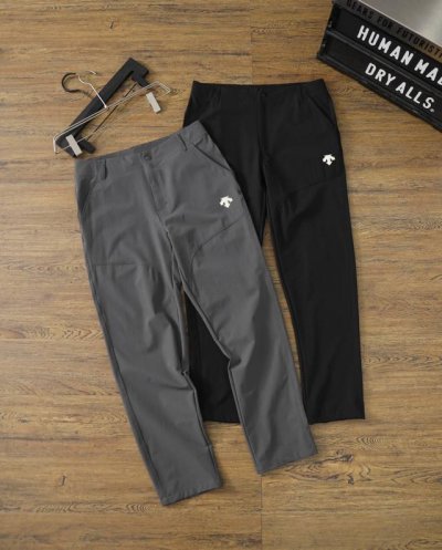供 迪桑特压胶休闲长裤 颜色：黑色 灰色 尺码：M，L，Xl，2Xl，3Xl，4Xl。 春夏季新品牛货飞禽鸟家同款户外登山徒步休闲长裤 。采用客供高密度登山布面