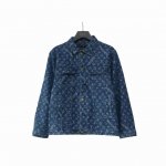 实拍细节图+尺码表 路易威登Louis Vuttion Supreme 联名印花牛仔外套 . 路易威登Louis Vuttion Supreme 推出首次联名系