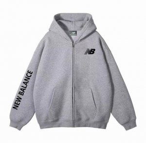 New Balance 新百伦Nb侧拼花型春季连帽开衫拉链卫衣外套 高品质，做细节 甄选新疆华棉面料 手感软糯细腻 上身充满质感 非常轻便舒适运动宽松版型不紧身