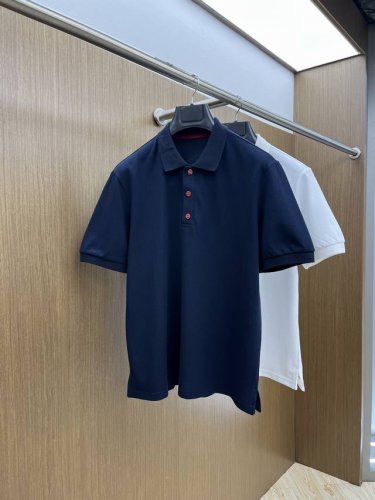 Kiton 高品质 25早春新款短袖Yyds 日常出门闭眼搭 定制朱地弹力棉面料短袖polo衫T恤 魅力在于创造了简约奢华感的时尚,随意搭配感受英式风格独特气质