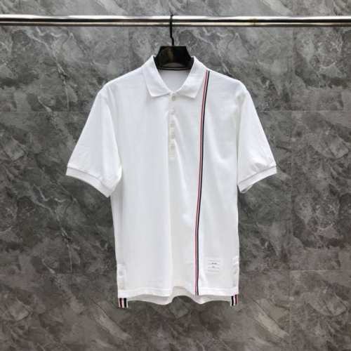 左织带平纹翻领Polo 码数1-5 颜色：灰色、藏青、白色