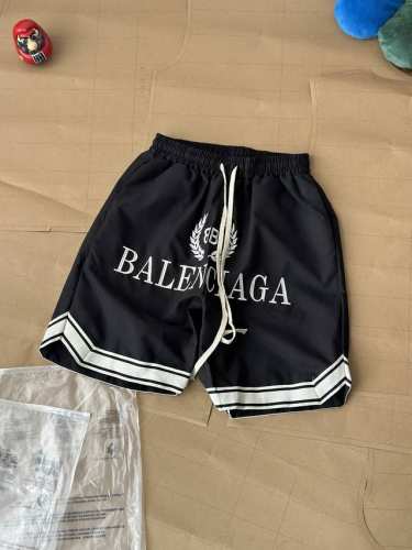 Blcg黑白麦穗大Logo刺绣织带短裤 进口百灵达专机万针刺绣 效果饱满 立体清晰 无毛边 不跳针 重磅工艺 精选加厚涂层酷丝绵精梳面料 丝滑透气 不闷汗 清清