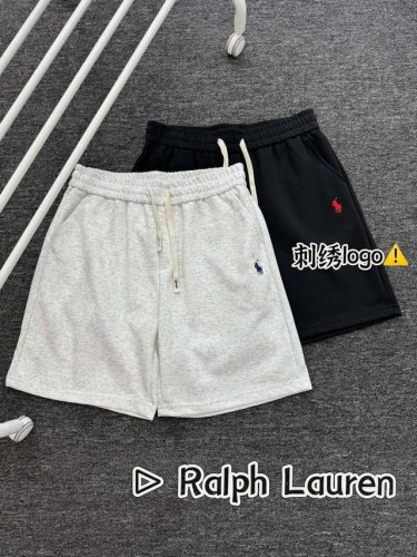 ralph Lauren 拉夫劳伦 经典简约刺绣小标男女情侣款短裤 高品质300克高克重华棉面料，亲肤透气不起球，刺绣Logo点缀，时尚又个性，超级洋气的一款，