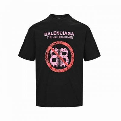 balenciaga 巴黎世家 24Ss 双B禁止通行印花短袖 标准数码直喷印花技术，纯棉柔软面料，对色定染面料，超精细平网印花工艺，潮流感十足，定染纯棉面料，