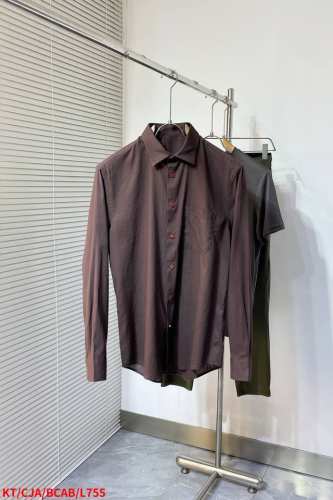 l755 Ktkiton 2025Ss早春新款长袖衬衫，延续了品牌经典鲜明的风格设计，大气奢华的走线真是好看到不行，驾驭起来都超级帅气！客供进口优质面料制成，面