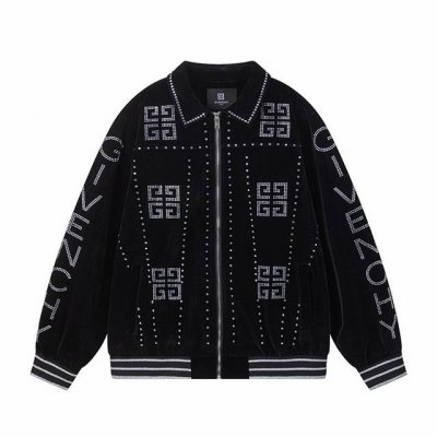 d1.P360Glvenchy 2025Ss 秋冬新款夹克外套 进口满钻 顶级韩国绒，展现品牌的高贵与独特。轻松搭配各种下装，展现您的时尚品味。无论是日常休闲还