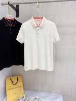爱马仕 2025早春独家专供新款原单男士休闲polo短袖 高端定制 高版本 时尚百搭爆款 原版进口纯棉面料 胸前Logo图案 设计 手感超柔软细腻 穿着亲肤舒适