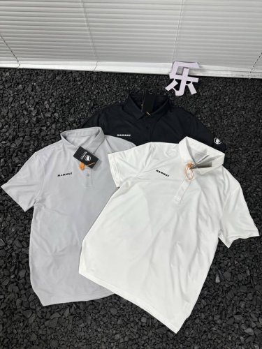 Mammut 猛犸象 25Ss 男子休闲运动速干透气polo衫短袖 - 甄选高品质网眼速干面料 舒适透气 不闷不热 手感软糯细腻 上身充满质感 非常轻便舒适 运