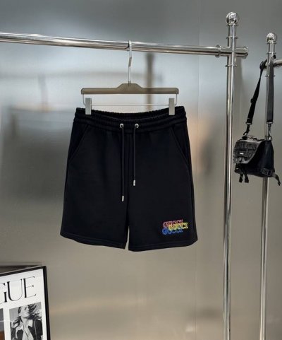 gucci古齐25S春夏限定款短裤.男女同款！原单推荐！采用重工刺绣工艺，手感细腻，极具立体感，触感肌理效果，效果极佳，Oversize版型超大版型，面料32支