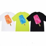 上新款号 S015 stussy 斯图西 雪糕字母印花圆领套头短袖T恤 原版打造 细节高控 -面料精选230G纯棉面料 手感柔软舒适 吸汗透气. -百搭款 原单