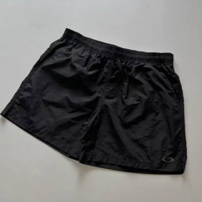 Oakley欧克利 户外机能刺绣款战术裤短裤情侣款 Color: 黑色 Size: M-Xl M 腰围86 臀围116 裤长45 Cm L 腰围 臀围120 裤