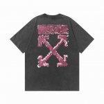 Off- White2025Ss春夏新款纯棉280G双纱纯棉男女同款短袖 不需要所谓烂大街的华丽文案 主打品质 - 进口洗褪专用双纱面料 不变形不缩水不起球 -