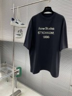 Acne Studio 2025Ss春夏新款半袖 爆款定制纯棉面料 重工洗水，面料舒适质感 码数：S-Xl