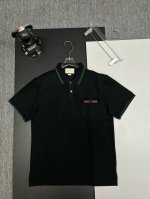 GuccⅠ 古驰 口袋刺绣新款polo衫 原版面料 原版订制辅料 官方同款 采用210克纯棉珠地面料，定制 同缸染面料 手感非常舒服爽滑 版型挺阔有型 一线品牌