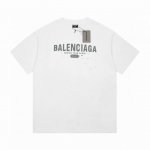 balenciaga 巴黎世家 泼墨1917情侣短袖T恤 采用260克双砂面料 三针五线做工 领口包包边条 今年火爆的品牌 看到了就忍不住要自留一件 正确纹路立