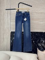 cx078#新款牛仔裤 Loewe 绣花Logo 牛仔棉显瘦牛仔裤 26-30码