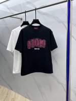 Gucci 古驰 2025Fw春夏新品圆领打底外穿T恤，立体感Logo微廓形半袖260克活性纯棉打底T恤，棉，手感面糯有骨感，柔而有韧性。工艺处理，韧性和抗皱性