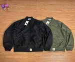 薄款 款号209 Carhartt卡哈特底特律圣达菲飞行服棒球服夹克外套 甄选品质 实拍可见 面料采用高品质防风防水优质棒球服面料 整天二本针走线 机能工装日系