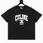 celine 赛琳 经典字母印花基础款短袖T恤 ce气质清爽干净的短袖T恤 夏天T恤季到了 你准备好了吗 精选厚实的平织棉布制作 面料质感瓷实很显气质 高克重的