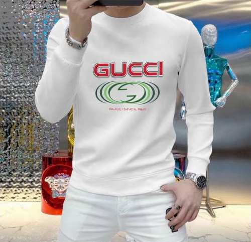 直 品牌 GUCCI 古奇 胖子福音 2025ss春款最新款长袖圆领卫衣，官网同步发售 清爽透气 采用顶极天丝罗马 舒适柔软 3D立体清晰 时尚感超好 送礼自留