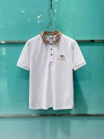 巴宝莉 2025Ss夏季新款 Logo男士翻领Polo衫！经典商务男款，高端男装的天花板级别的商务男款！简约时尚大气不失优雅，单穿内搭体面过人，品质控 细节控的