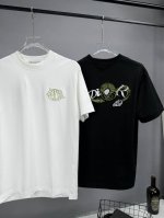 150 dior 迪奥2025新款2025新款绣蛇年生肖短袖T恤 原版面料高版本高品质 网红明星同款 定制32支双纱280克重棉 经典Logo重工万针刺绣蛇年生