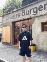 纯原版本！复古夜空蓝！骑士黑！黑色黑标！灰白色！燃爆四色！区别市面任何版本！S-Xl！ 黑色Ir8492 阿迪达斯 Adidas Originals Adida