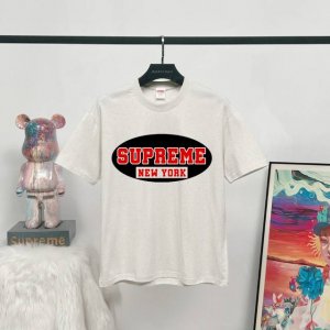 款号:Q21 # supreme Ss23春夏系列Week1Newyork Tee复古Logo印花 宽松版型 采用260克精梳棉双纱 从面料到辅料全部三标齐全跟
