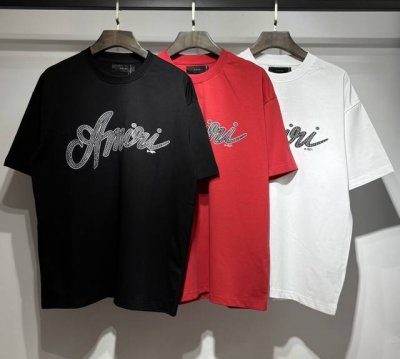 745款 Amiri实拍 黑色 红色 白色挂拍S. M. L. Xl