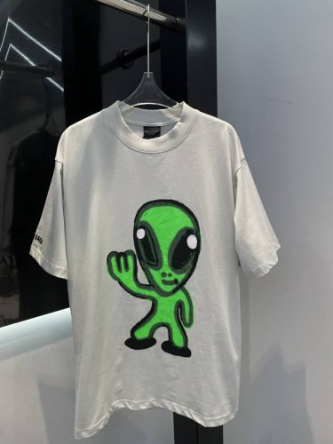 ba外星人T恤，原版开发， 灰Sml，现货发售