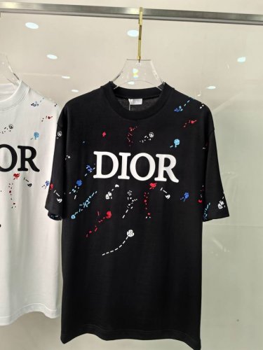 新品 Cd家族男士时装款圆领短袖T恤，贸易公司洋行货，重磅高级心水之物，25年春夏系列，超级明星级Top单品！ 客供埃及进口顶级面料，甄选尼罗河区域光照极好的上