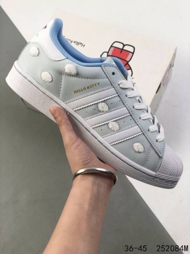 真标带半码 阿迪达斯 Adidas Superstar 三叶草 贝壳头系列经典休闲运动板鞋 id:252084M