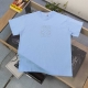 高版本 2025新款Loewe罗意威刺绣经典标识图案Logo绣花休闲情侣宽松短袖T恤，独一无二的活性环保面料染色，进口田岛机器刺绣，32支双纱精梳纯棉爽滑手感，