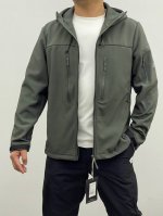 240 始祖鸟/Arcterxy*25年春季新品鸟家同款Gore-Tex 防水透气软壳冲锋衣 特定最新科技面料，内里复合加绒，最新的设计！ 全身压胶拉链设计，再