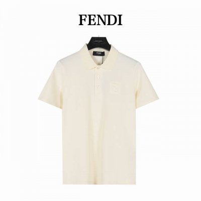 Fendi 芬迪 25Ss新款双F压纹短袖polo衫 原版品质欢迎对比。1:1经典复刻，合身版型polo 衫，选用专柜优质大网眼布珠地棉面料打造，跟市场上小网眼